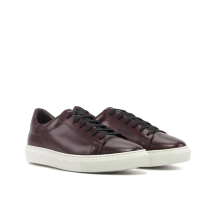Classic Cognac Leather Sneakers