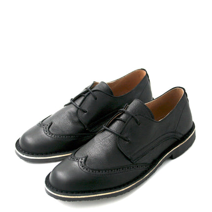 leather moccasin-Oxford Dark Night Classic by Ethical & Sustainable Fashion Brand Mamahuhu